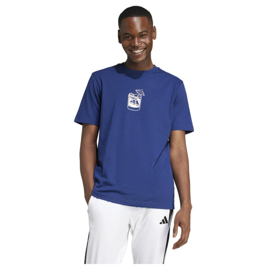 Adidas Ανδρική κοντομάνικη μπλούζα Lounge Drink Graphic Tee